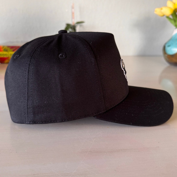 Banned Wagon San Diego Padres Fried Friars Black A-Frame Snapback Hat - Picture 3 of 5